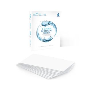 Natural Laundry Detergent Sheets, Eco Friendly– Fresh Linen Scent