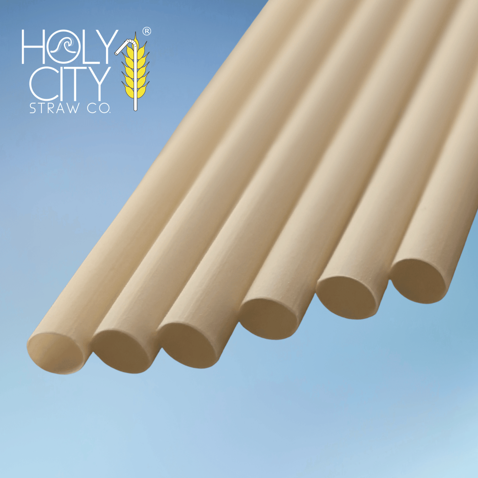 5.5" Bamboo Fiber Straws | 6mm | 25ct. - Image 2